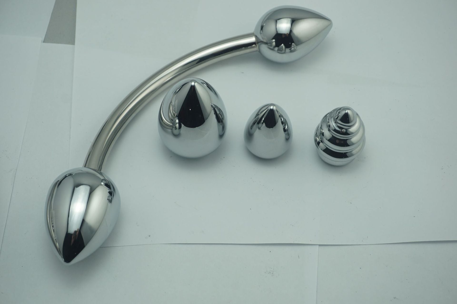 Stainless Steel Prostate Massager and Anal Plug