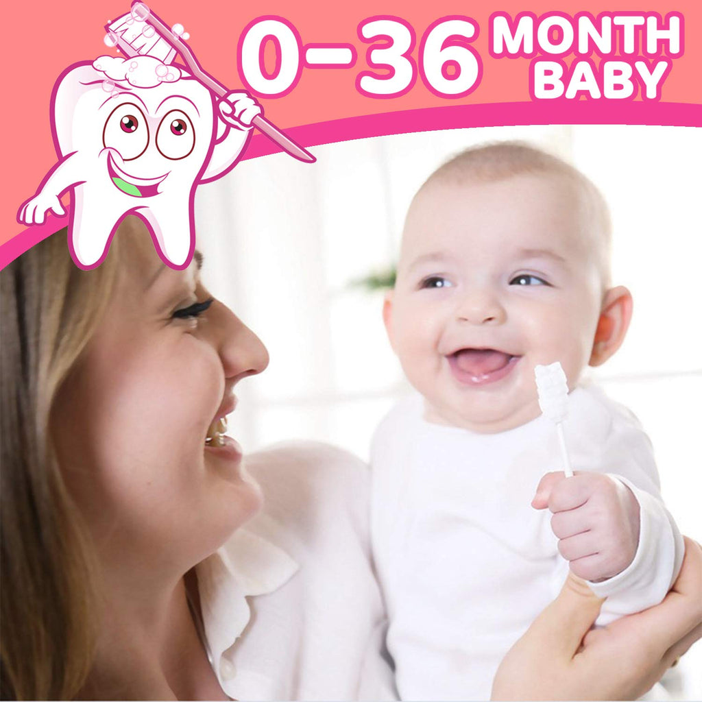 102PCS Baby Tongue Cleaner & Finger Toothbrush Set – 0-36 Months