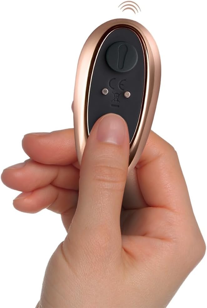 Rocks Off Cocktail Couples Remote Control Silicone Dual Anal Plug Pussy Vibrator