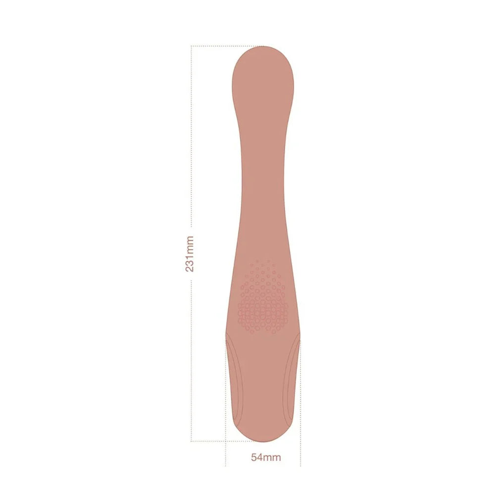 Rocks Off Two Vibe Pink Ultimate Flexible Pleasure Couples Remote Dual Vibrator