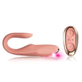Rocks Off Two Vibe Pink Ultimate Flexible Pleasure Couples Remote Dual Vibrator