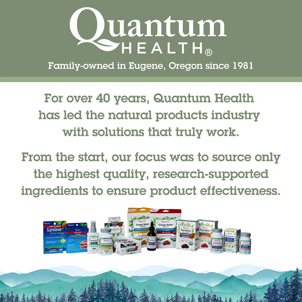 Quantum Health Black Elderberry Liquid Extract 700mg | Immune Support (Sambucus nigra) 2oz - Vegan