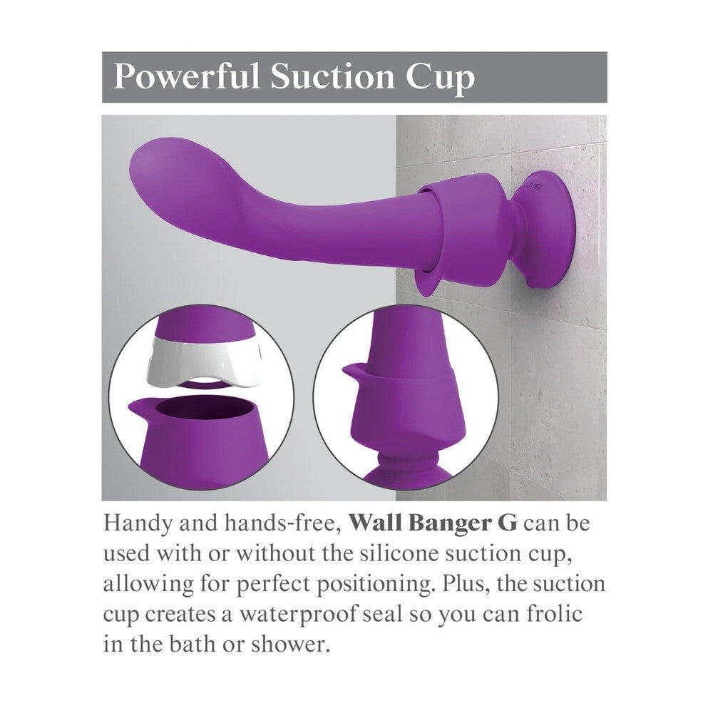 3Some Wall Banger G Vibe Vibrator Remote Control Suction Cup Dildo
