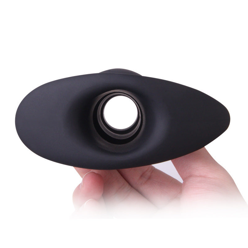 Silicone Hollow Anal Plug and Prostate Massager Toy