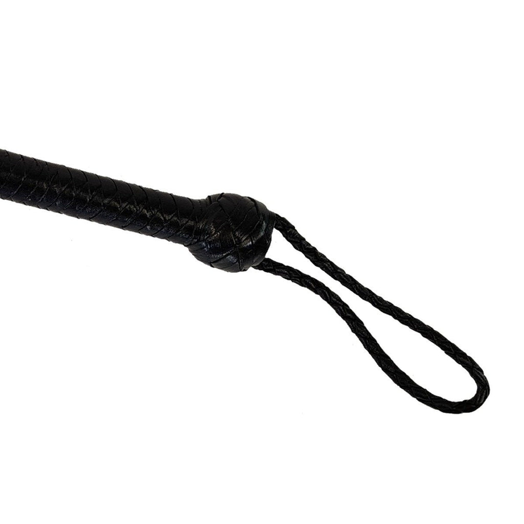 Prowler RED Turkish Knot Whip 66 inch BDSM Fetish Flogger Crop Impact Play Black