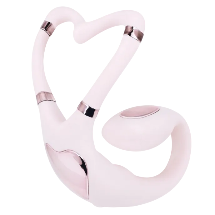 Adrien Lastic Venus Hands Free Double Clit G-Spot Couples Vibrator 10 Modes USB