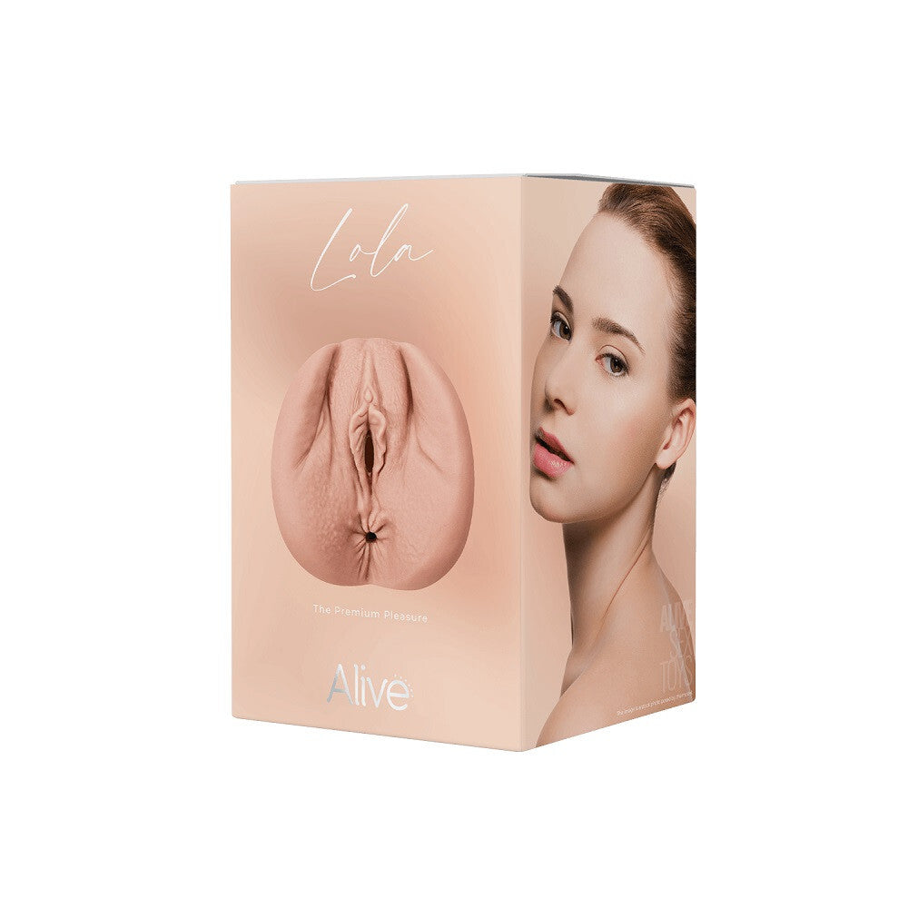 Alive Lola Super Realistic Pussy Male Masturbator Vagina Ass Stroker Massager