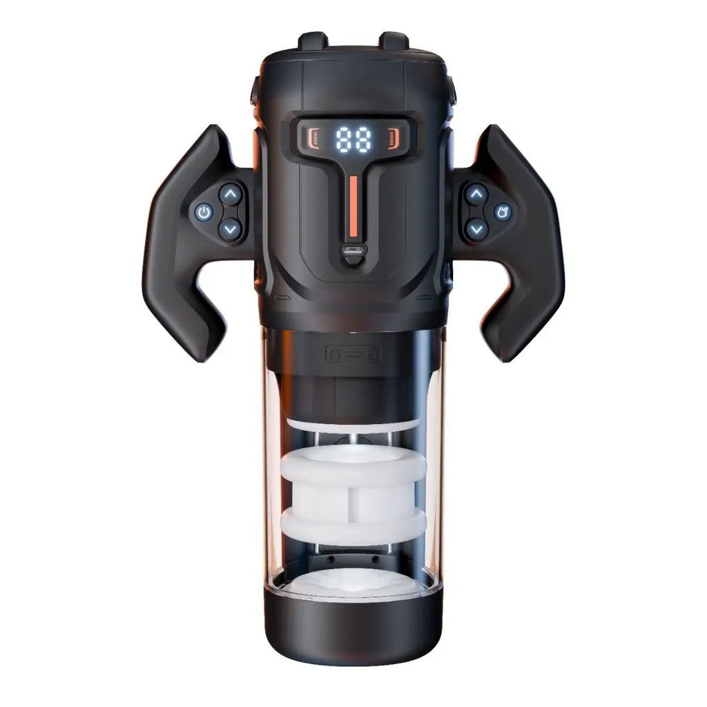Amovibe Automatic Thrusting & Rotating Male Masturbator Turbo Auto Stroker