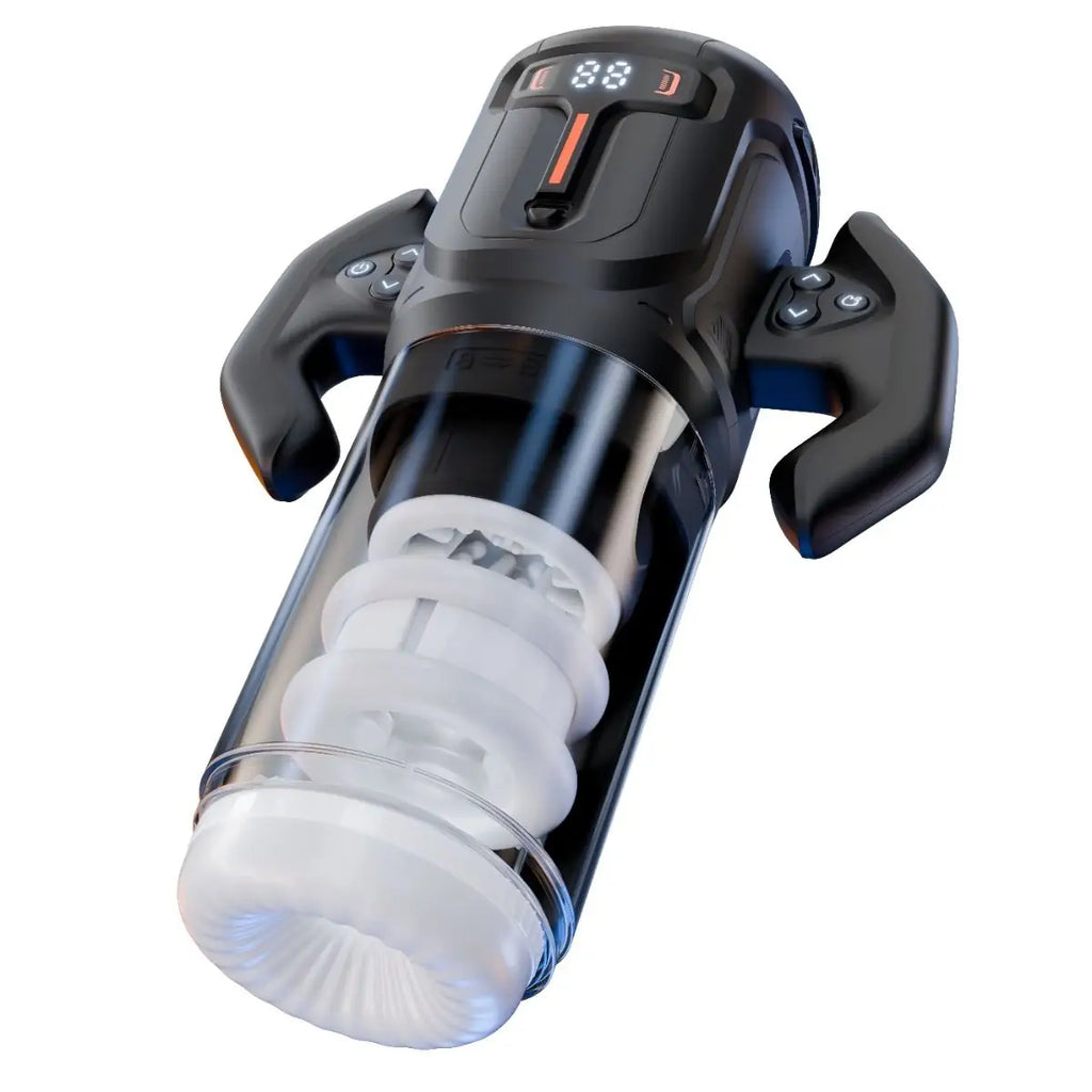 Amovibe Automatic Thrusting & Rotating Male Masturbator Turbo Auto Stroker