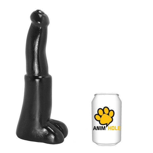 Animhole Bull Shaped Penis 11 Inch Black Fantasy Dildo