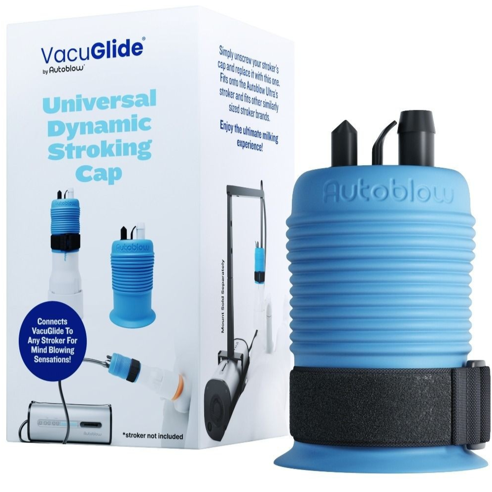 Autoblow VacuGlide Universal Dynamic Stroking Cap Male Masturbator Adapter
