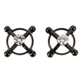 Bad Kitty Shiny Star Stainless Steel Nipple Jewellery Adjustable Clamps