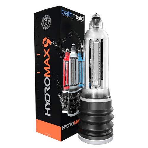 Bathmate Hydromax 9 Penis Enlargement Pump Clear Red Blue Stamina Enlarger