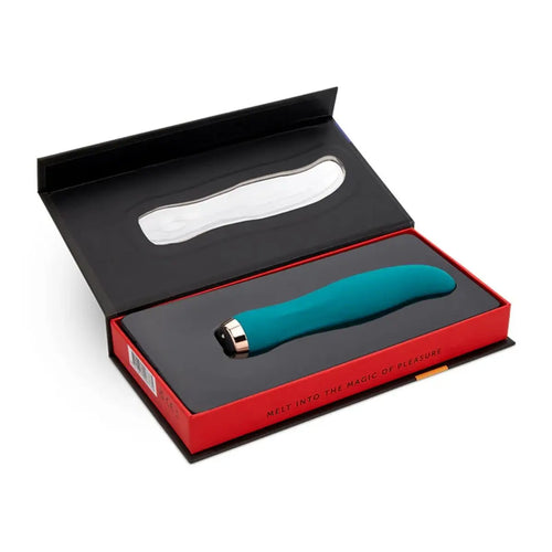 Bella Velvet Touch Liquid Silicone XLR8 Bullet Turbo Boost Emerald Clitoral Vibrator