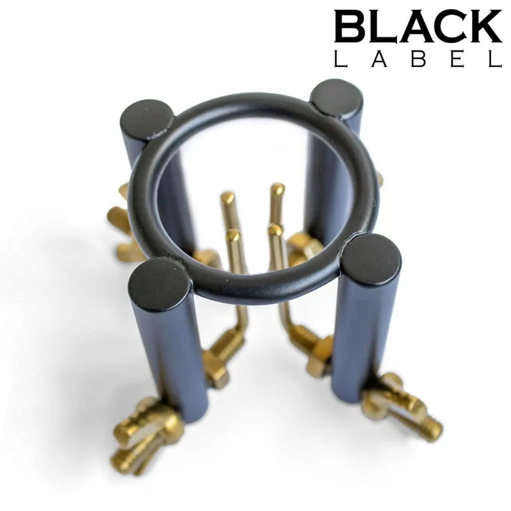 Black Label Adjustable 4 Way Penis Hole Urethral Stretcher BDSM Fetish Bondage