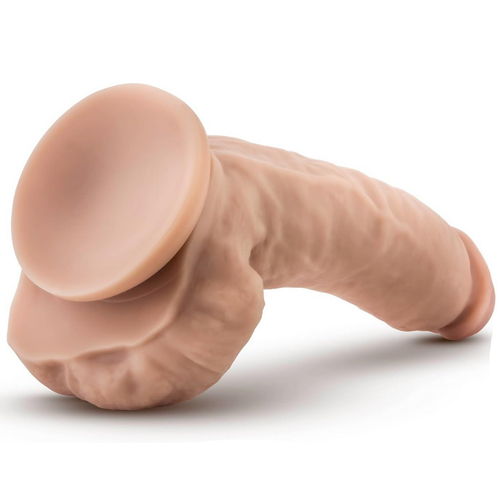 Blush Novelties Dr. Skin Mr. Mayor 9 Inch Realistic Suction Cup Dildo With Balls