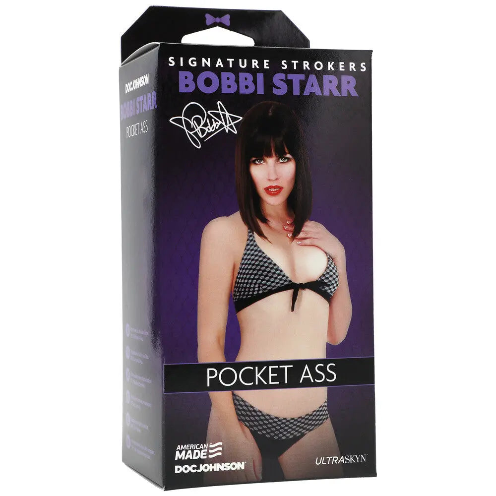Signature Stokers Bobbi Starr Pornstars Pocket Ass Male Masturbator Stroker
