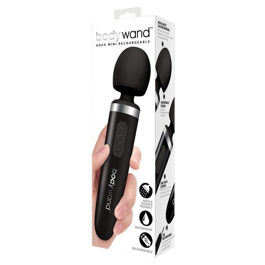 Bodywand Aqua Mini Multi Function Rechargeable Wand Vibrator Powerful Massager