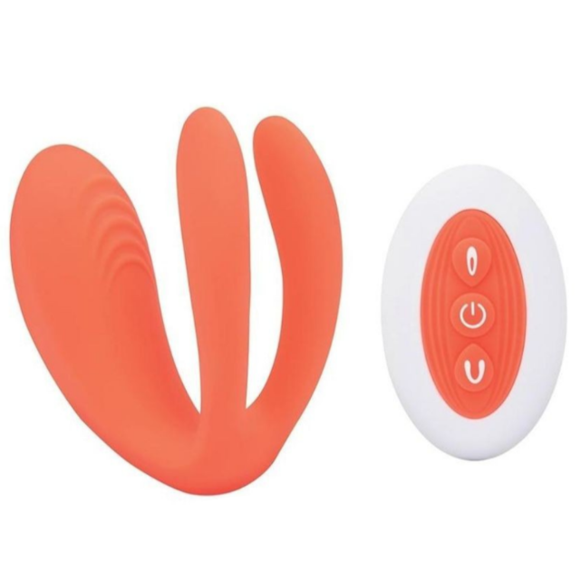 Bodywand I.D. Bridge Dual G-Spot Remote Clitoral Vibrator Silicone Massager