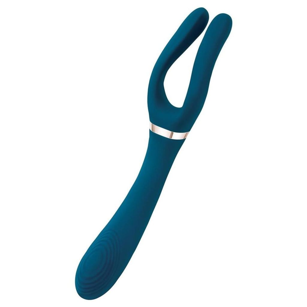 Bodywand I.D Mystery Poseable Dual Clitoral Couples Vibrator Silicone Massager