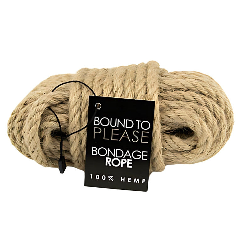 Bound To Please 10 Metre Shibari Play Bondage Restraint Rope Hemp
