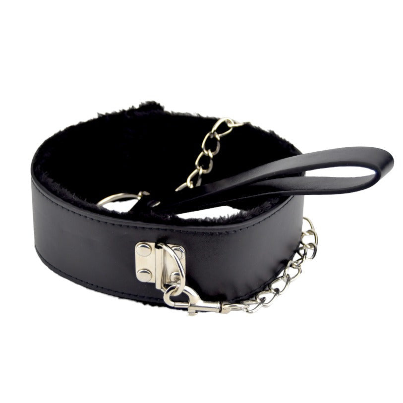 Bound to Please Furry Leash & Collar BDSM Bondage Fetish