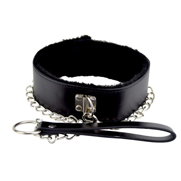 Bound to Please Furry Leash & Collar BDSM Bondage Fetish