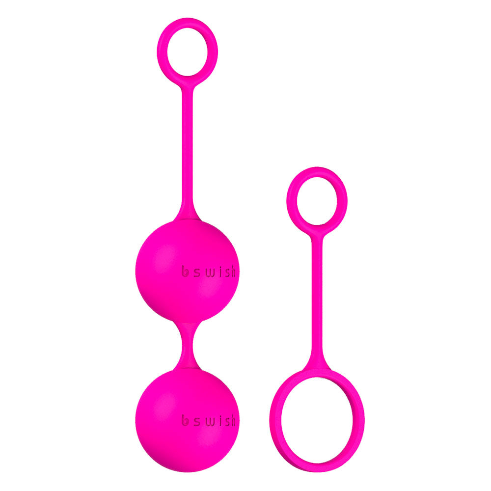 Bswish Bfit Classic Silicone Love Balls Ben Wa Kegel Balls Pink