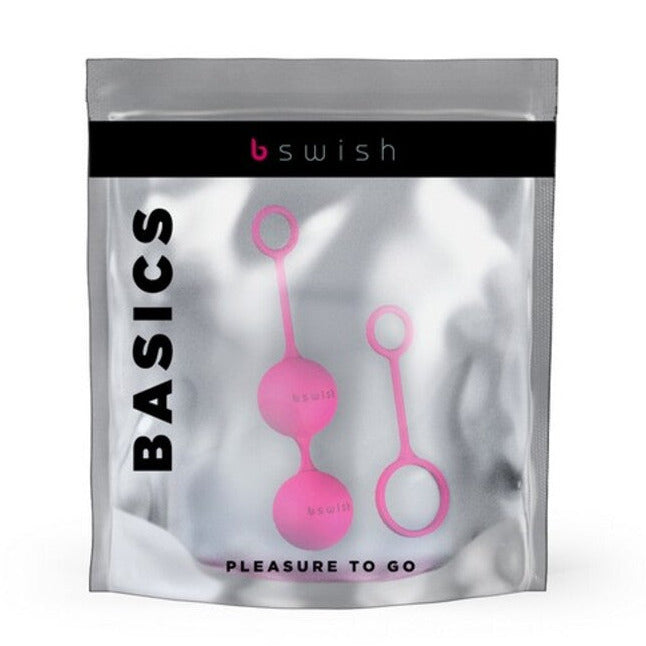 Bswish Bfit Classic Silicone Love Balls Ben Wa Kegel Balls Pink
