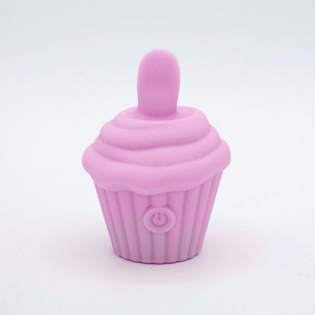 Cake Eater Clit Flicker Licker Oral Sex Stimulator Waterproof Silicone Pink