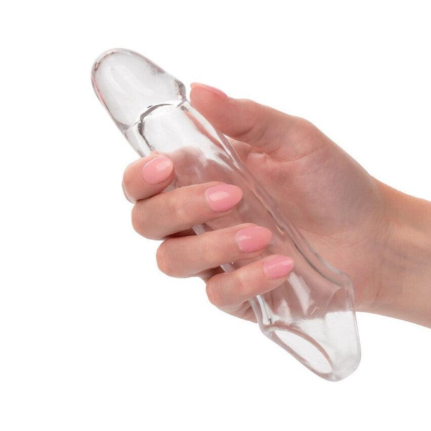 CalExotics Performance Maxx Clear Extension 5.5 Inch Thick Girthy Cock Sleeve