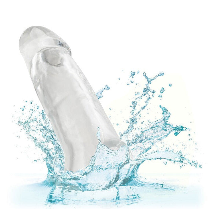 CalExotics Performance Maxx Clear Extension 5.5 Inch Thick Girthy Cock Sleeve