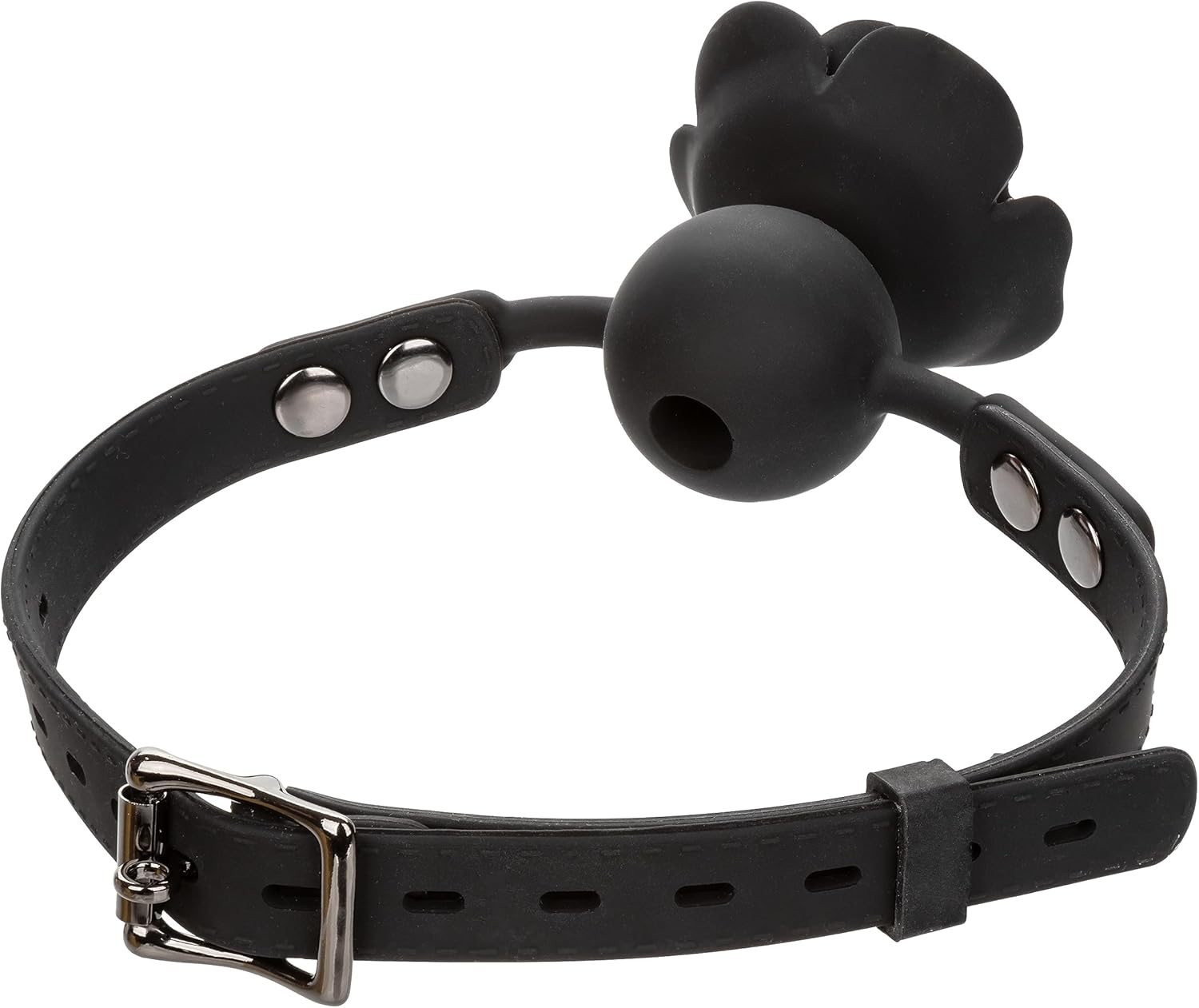 California Exotic Forbidden Removable Silicone Rose Ball Gag Mouth Bondage