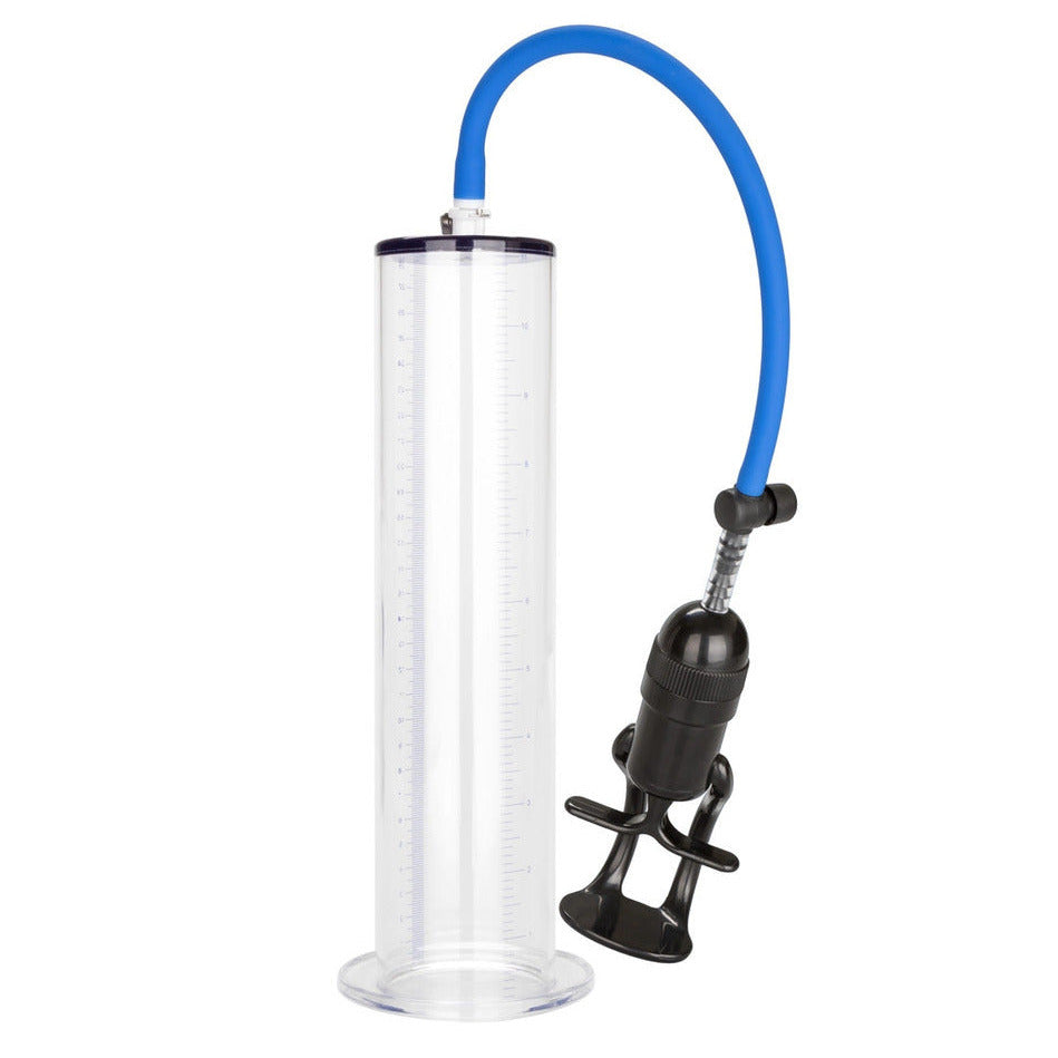 California Exotic Optimum Series Executive Clear Vacuum 9.5 Inch Penis Pump Enlarger
