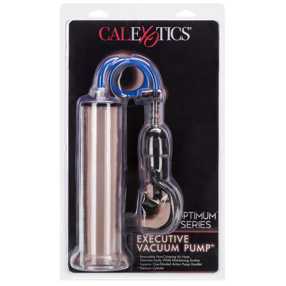 California Exotic Optimum Series Executive Clear Vacuum 9.5 Inch Penis Pump Enlarger