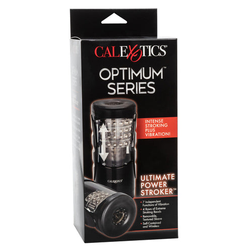 California Exotic Optimum Series Ultimate Power Stroker Vibrating Male Masturbator