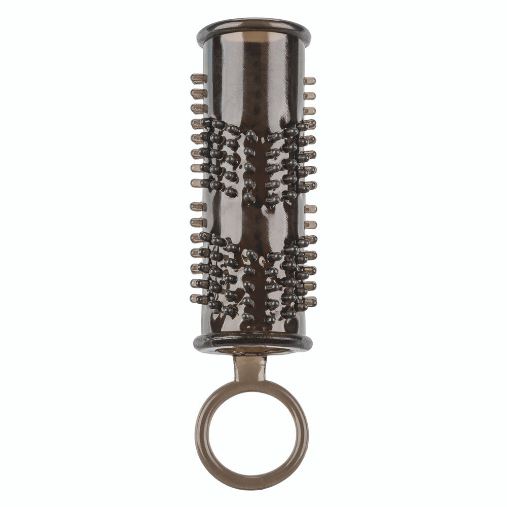 California Exotic Pleasure Enhancer 4.5 Inch Textured Girth Penis Sleeve Open Ended