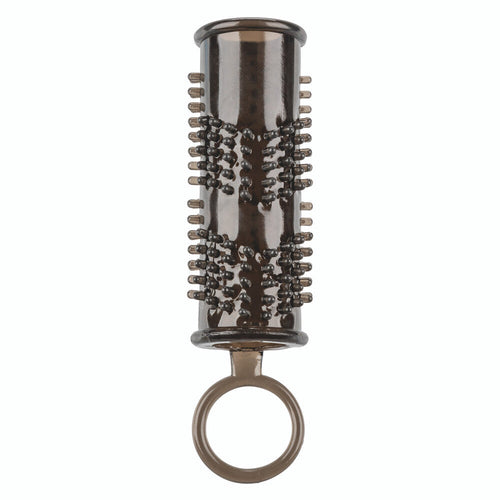 California Exotic Pleasure Enhancer 4.5 Inch Textured Girth Penis Sleeve Open Ended