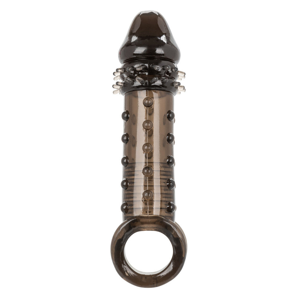 California Exotic Ultimate Stud 2 Inch Extender Beaded Textured Penis Sleeve