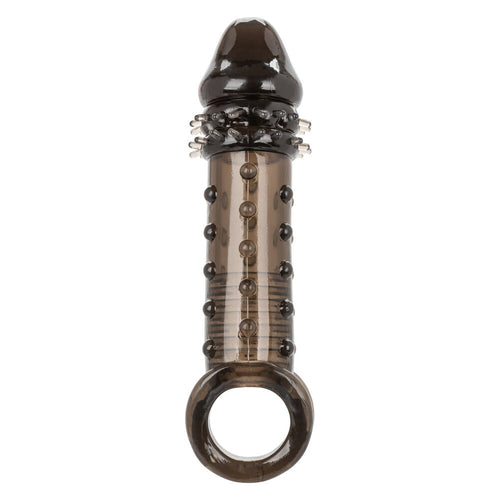 California Exotic Ultimate Stud 2 Inch Extender Beaded Textured Penis Sleeve