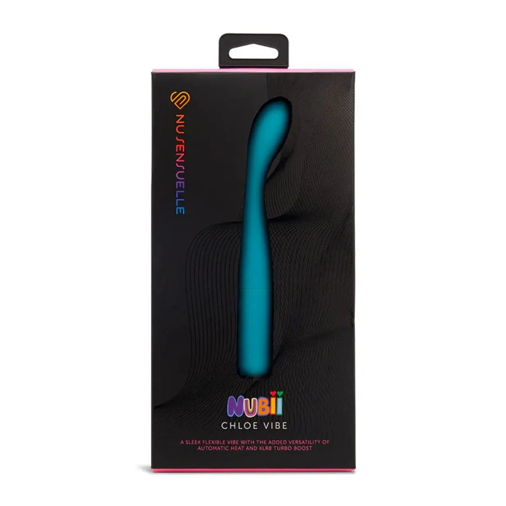 Chloe Nubii Warming Slim G-Spot Silicone Vibe XLR8 Turbo Boost Flexible Vibrator