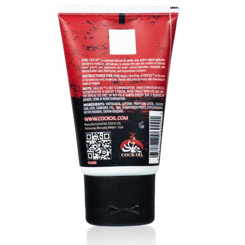 Cock Oil Water Based Sex Lubricant Body Condom Toy Safe Anal Vaginal Lube 60ml