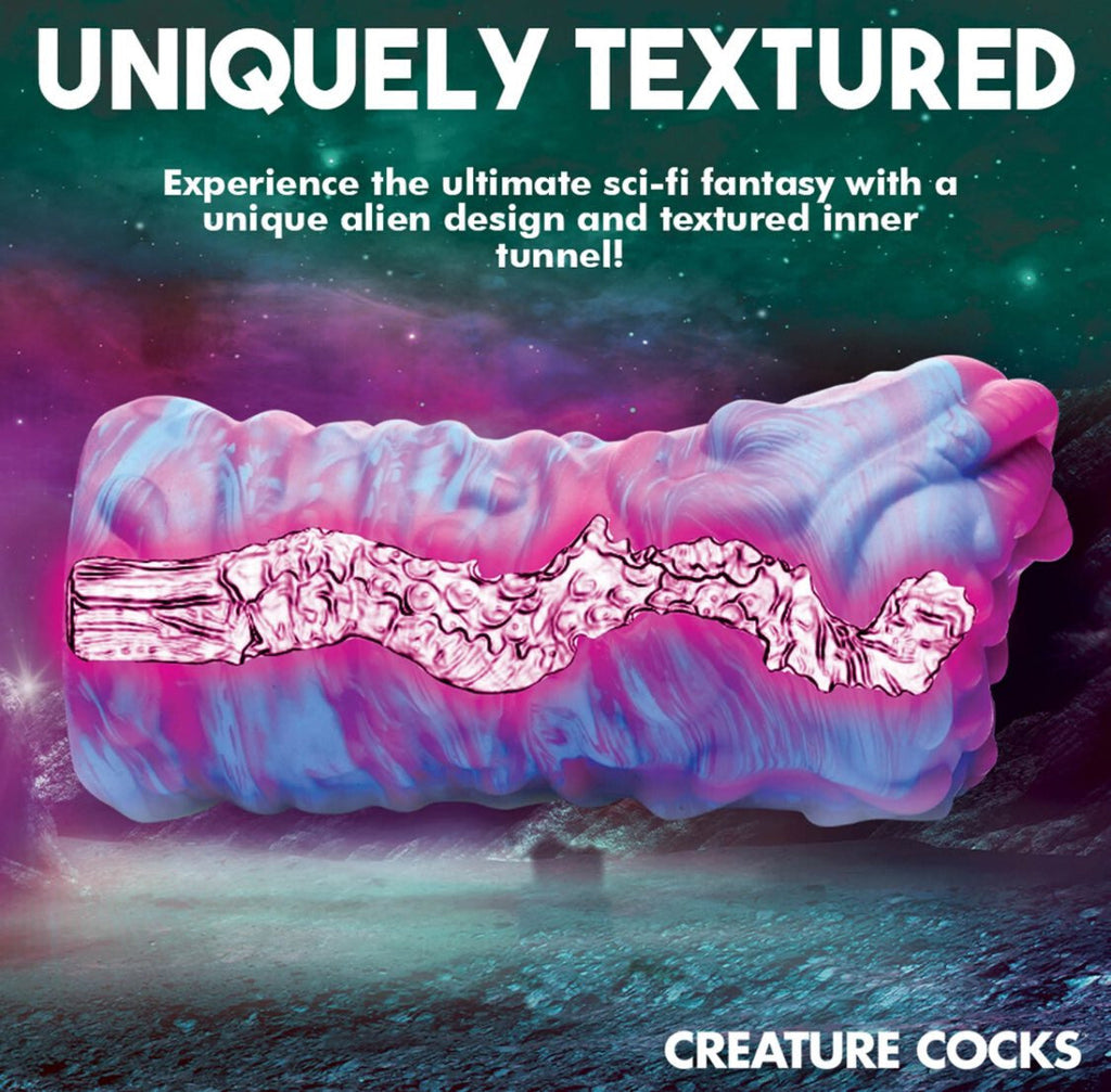 Creature Cocks Cyclone Squishy Silicone Alien Vagina Stroker Male Masurbator