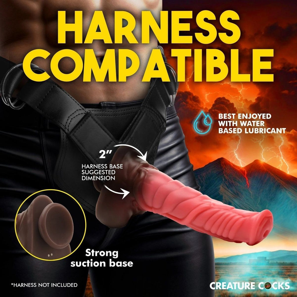 Creature Cocks Deluxe Centaur Thrusting Vibrating Silicone Fantasy Dildo Fetish