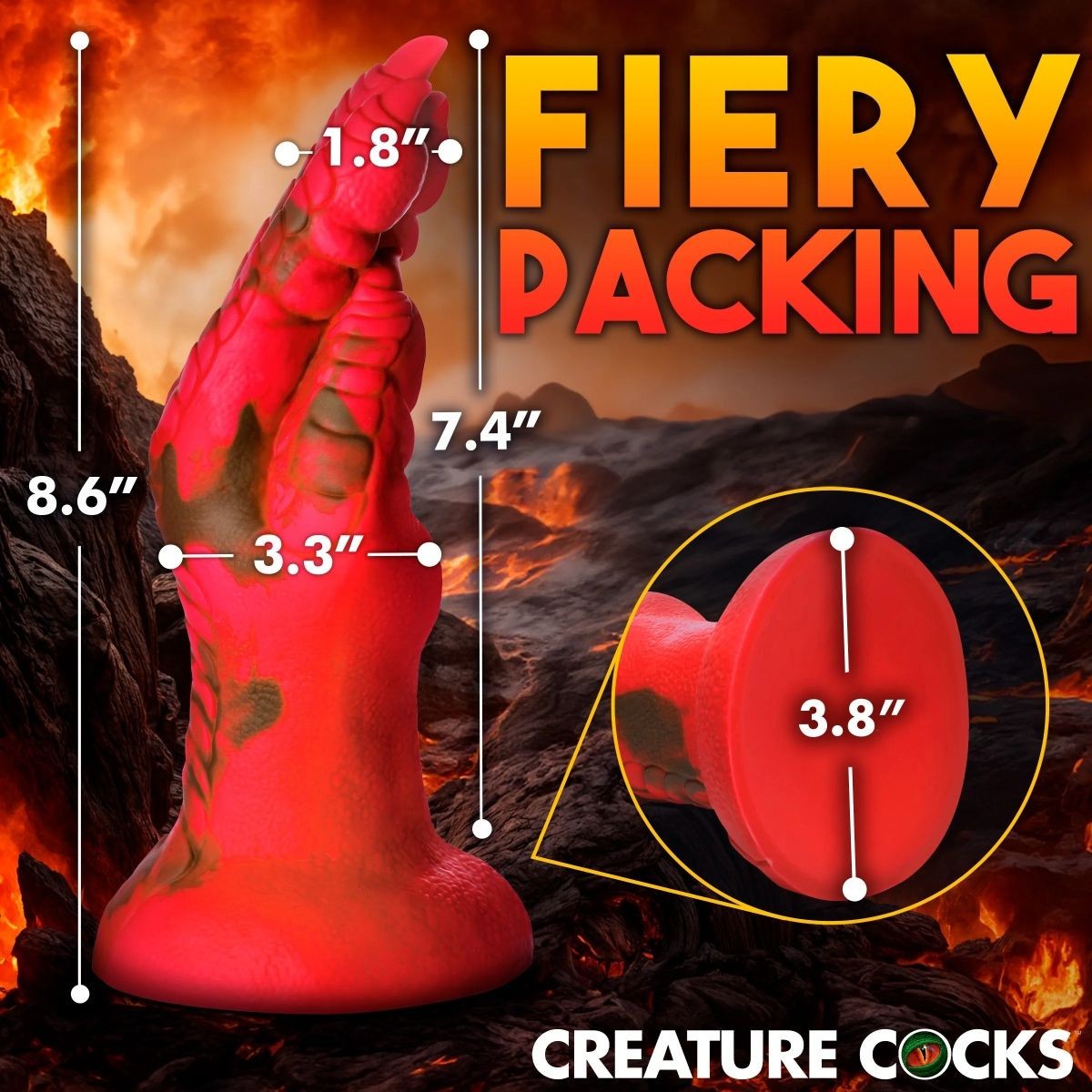 Creature Cocks Demon Claw Fisting Silicone Fantasy Monster Dildo Fetish