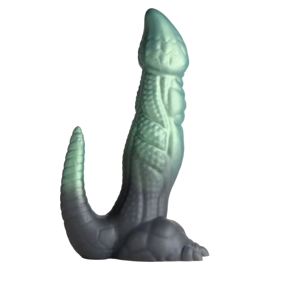 Creature Cocks Dickosaur Dinosaur Silicone Suction Cup Dildo 7.3 Inch Fetish Kinky