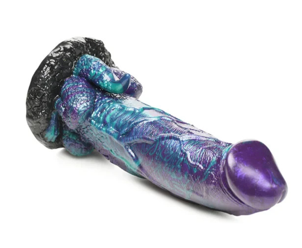 Creature Cocks Dino Dick Dinosaur Silicone Suction Cup Dildo 7.3 Inch Fetish Kinky