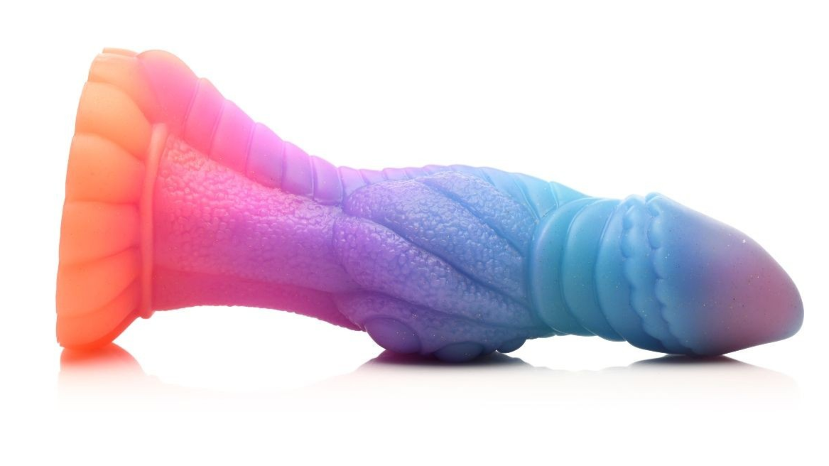 Creature Cocks Galactic Glow In The Dark Silicone Fetish Monster Fantasy Dildo