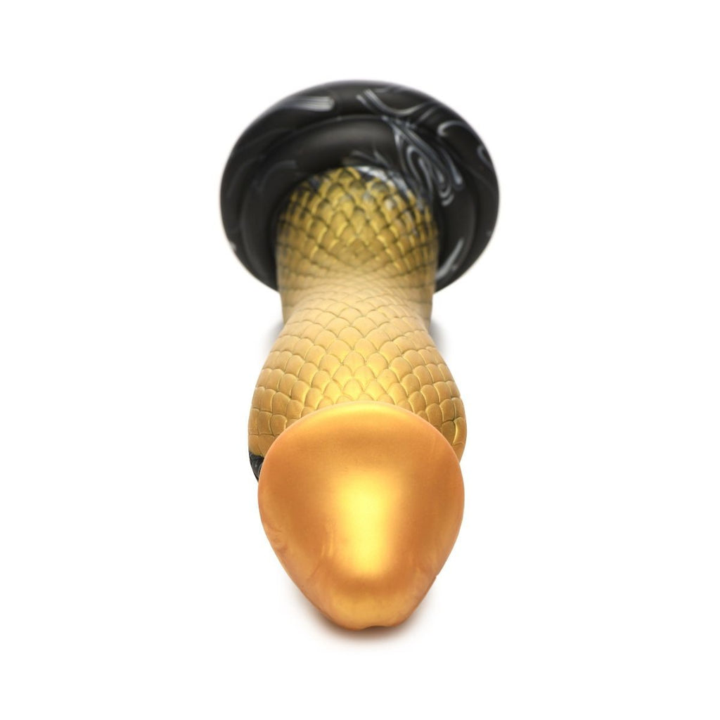 Creature Cocks Golden Mamba Snake Silicone Fetish Monster 9 Inch Fantasy Dildo