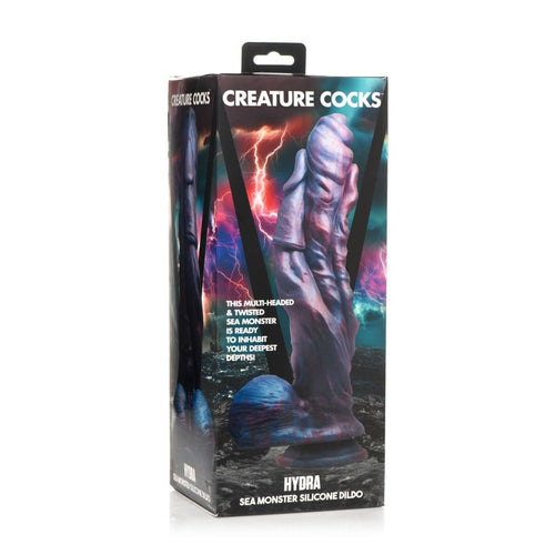 Creature Cocks Hydra Sea Monster Silicone Suction Cup Dildo 10.6 Inch Fetish